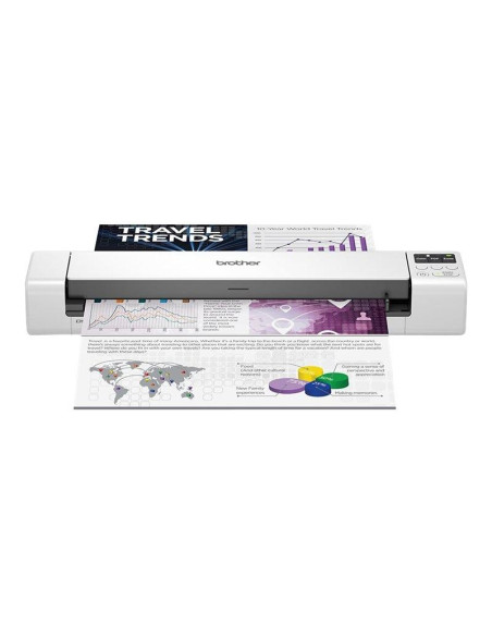 BROTHER ESCANER PORTATIL A4 A DOBLE CARA EN COLOR CON WIFI BATERÍA Y TARJETA MICROSD NO INCLUIDA