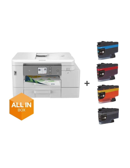 BROTHER EQUIPO MULTIFUNCIÓN INKJET COLOR LAN WIFI WIFI DIRECT Y NFC CON ALTAS PRESTACIONES DÚPLEX Y GRAN CAPACIDAD DE PAPEL