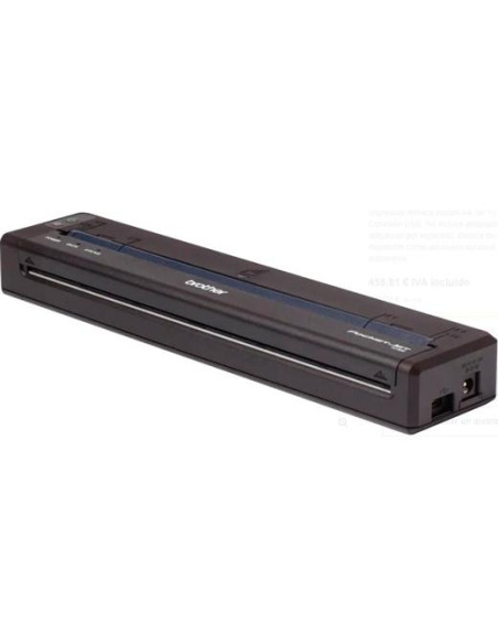 BROTHER IMPRESORA TÉRMICA PORTÁTIL A4 135PPM Y 300PPP BLUETOOTH USB-C NEGRO