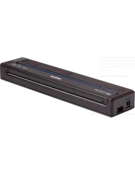 BROTHER IMPRESORA TÉRMICA PORTÁTIL A4 135PPM Y 300PPP BLUETOOTH USB-C WIFI NEGRO