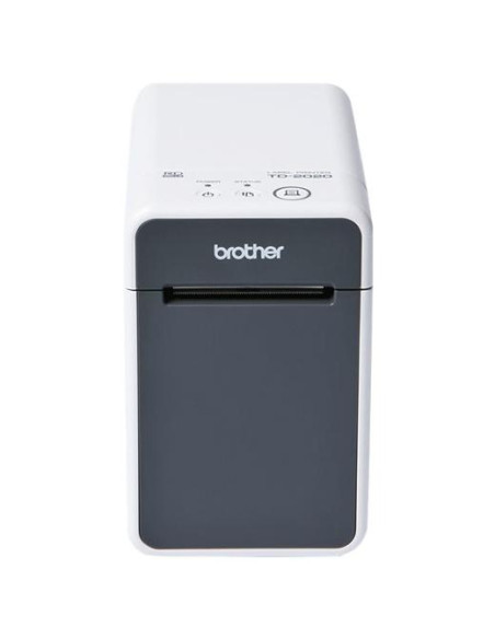 BROTHER IMPRESORA TÉRMICA DE ETIQUETAS TD-2020 BLANCO