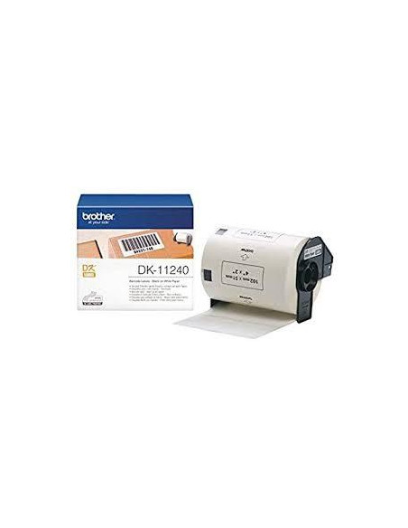 BROTHER ETIQUETAS DE TRANSFERENCIA TÉRMICAS PRECORTADA 102X51MM PAPEL TÉRMICO ROLLO 600 ETIQUETAS