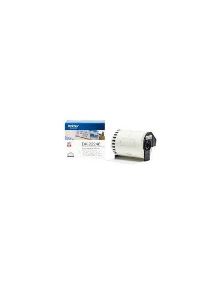 ETIQUETAS BROTHER CONTINUA PAPEL BLANCO 103 mm ROLLO 3048 m DK22246