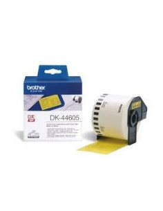 BROTHER CINTA CONTINUA DE PAPEL TÉRMICO REMOVIBLE - AMARILLO - 62MMX3048M