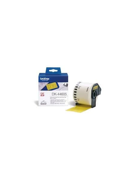 BROTHER CINTA DE PAPEL CONTINUO REMOVIBLE AMARILLA 62MM X 3048M