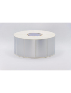 BROTHER ETIQUETAS DE TRANSFERENCIA TÉRMICA POLIESTER COLOR PLATA MATE 50X30MM 2270 ETIQUETASROLLO - CAJA 12 ROLLOS