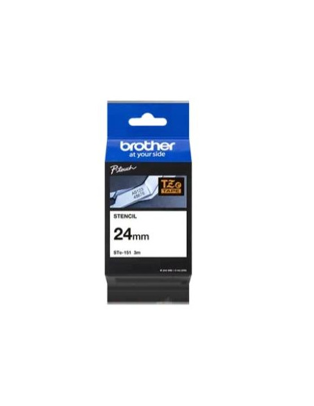 BROTHER CINTA ROTULADORA LAMINADA DE 24MMX3M REUTILIZABLE HASTA 50 VECES