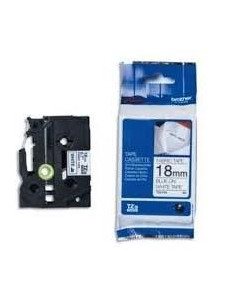 BROTHER CINTA ROTULADORA ESPECIAL TEXTO AZUL SOBRE BLANCO - 18MMX3M