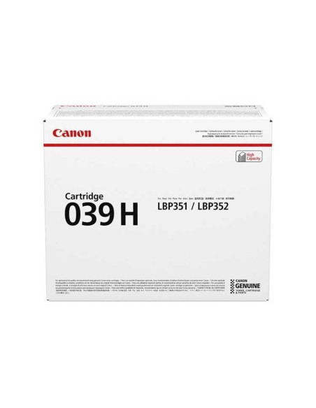 CANON TONER NEGRO LBP 351DN352DN - 039H CANON TONER NEGRO LBP 351DN352DN - 039H