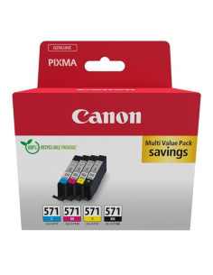 CANON TINTA ECOPACK BK CMY PARA PIXMA TS 5051505350556050605160528051805290509055 - CLI 571