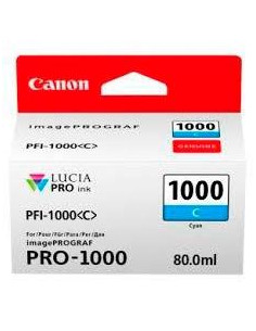 CANON TINTA CIAN IMAGEPROGRAF PRO 1000 - PFI 1000C