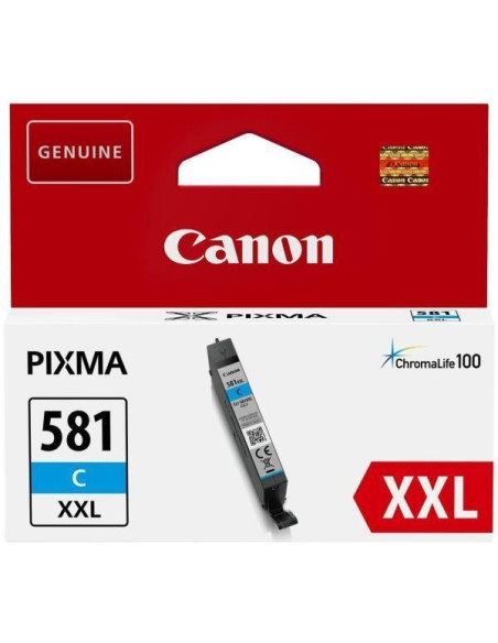 CANON TINTA CIAN PIXMA TS 615X815X915X - TR 755X855X - CLI 581XXLC