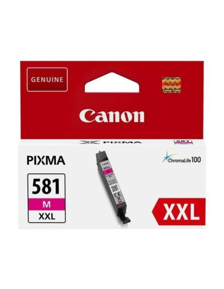 CARTUCHO INKJET CANON CLI-581MXXL PIXMA TR8550TS6250TS6251TS8250TS8251TS8252TS9150TS9155TS9550TS9551 MAGENTA 830 PÁG 1996C001