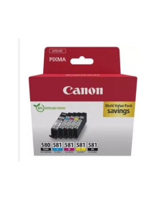 CANON TINTA ECOPACK BKCMY  PIXMA TS 625163506351705825283508351835295509551 - PGI 580CLI 581 PACK 4