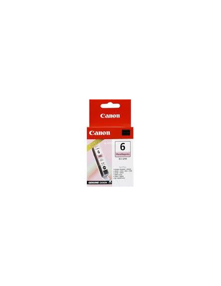 CARTUCHO INKJET CANON BCI-6PM BJ-S800S820S900 i99099XX PIXMA IP4000iP5000iP6000iP8500MP750MP760MP785 MAGENTA FOTO 280 PÁG 4710A