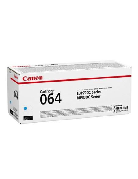 CANON TONER CIAN I-SENSYS LBP 720C SERIES - MF 830C SERIES - 064C CANON TONER CIAN I-SENSYS LBP 720C SERIES - MF 830C SERIES - 064C