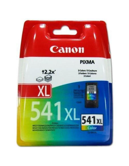 CARTUCHO INKJET CANON CL-541XL PIXMA MG21503150 COLOR 5226B001