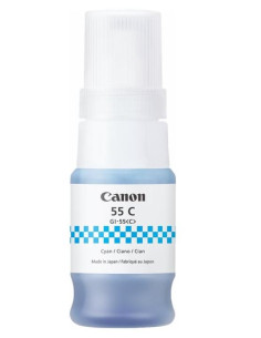 CANON BOTE TINTA CIAN PIXMA MAXIFY GX 10502050 - GI 55C