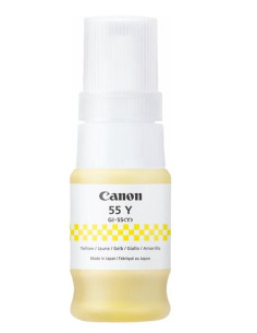 CANON BOTE TINTA AMARILLO PIXMA MAXIFY GX 10502050 - GI 55Y