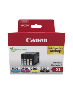 CANON TINTA ECOPACK BKCMY MAXIFI IB 40504150 - MB 505051505155535054505455 PACK 4 COLORES - PGI 2500XL