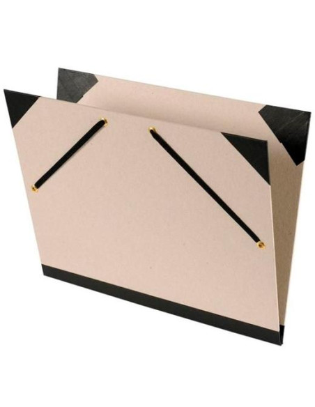 CANSON CARPETA DE DIBUJO A3 37X52CM PERSONALIZABLE CIERRE CGOMAS GRIS