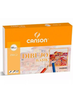 CANSON DIBUJO BASIK 250 HOJAS 130 GR RECUADRO 325X46CM
