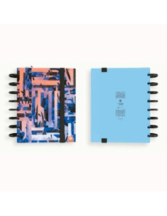 CARCHIVO AGENDA MY PLANNER INGENIOX ESPIRAL A5 240H CSEPARADORES EXTRAÍBLES 100GR TAPAS PP CIERRE CGOMA CORAL