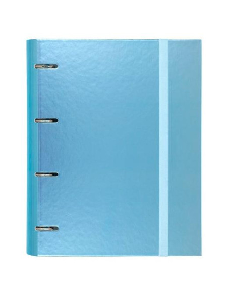 CARPEBLOC CARCHIVO METAL PP  F 4 anMIXTAS 35mm con REC 100 hj CUADRIC5x5 AZUL