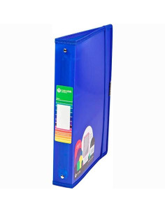 CARCHIVO CARPETA ANILLAS 4 X 40MM A4 CGOMA PP DUNE AZUL