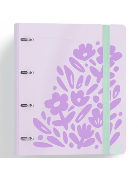 CARPEBLOC CARCHIVO FOAM 360 PRINT2 PP A4 4 anMIXTAS 35mm con REC 100 hj CUADRIC5x5 MALVA
