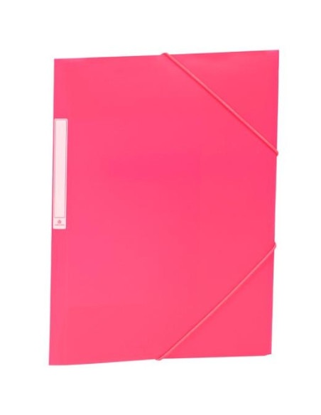 CARCHIVO CARPETA 3 SOLAPAS FOLIO CGOMAS PP OPACO ROSA