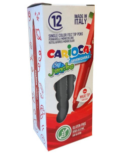 CARIOCA ROTULADOR JUMBO PUNTA MAXI GRIS CLARO CAJA 12 UD