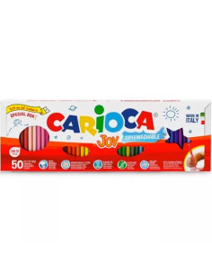 CARIOCA ROTULADORES JOY ESTUCHE COLORES SURTIDOS ESTUCHE 50 UD