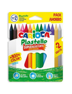 CARIOCA PLASTICERAS RESISTENTES PLASTELLO CSURTIDOS ESTUCHE 122 UD GRATIS