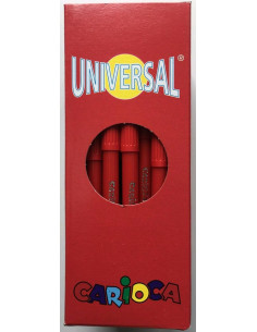 CARIOCA ROTULADORES JOY PUNTA FINA ROJO CAJA 50 UD