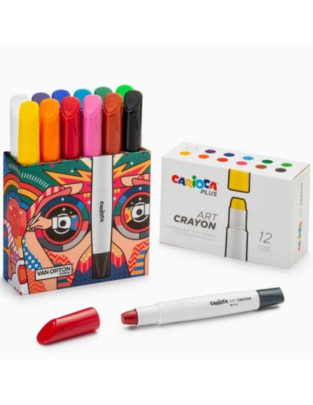 CERAS PASTEL CARIOCA PLUS CAJA de 12
