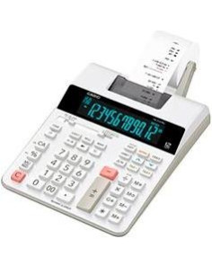 CASIO CALCULADORA CON IMPRESORA FR-2650RC 12 DÍGITOS BLANCO