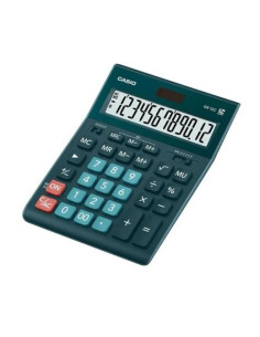CASIO CALCULADORA DE OFICINA SOBREMESA 12 DÍGITOS VERDE OSCURO