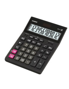 CASIO CALCULADORA DE OFICINA SOBREMESA 12 DÍGITOS NEGRO