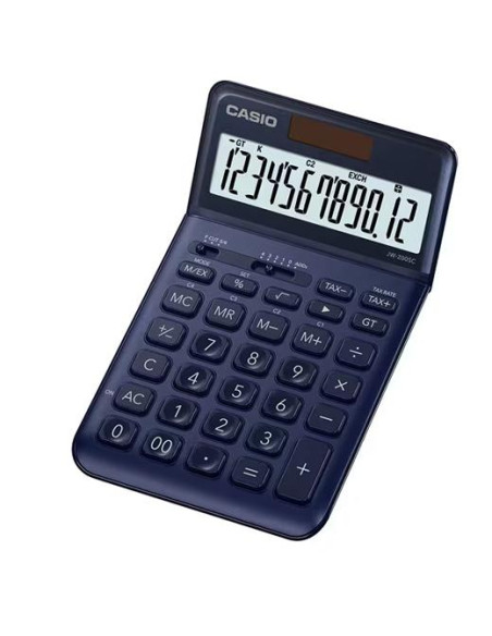CASIO CALCULADORA DE OFICINA SOBREMESA 12 DÍGITOS AZUL MARINO