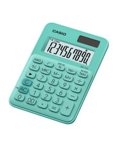 CASIO CALCULADORA DE OFICINA SOBREMESA VERDE 10 DÍGITOS