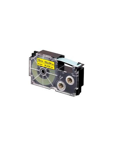 CASIO CINTA PARA ETIQUETADORA 8M X 12MM NEGROAMARILLO