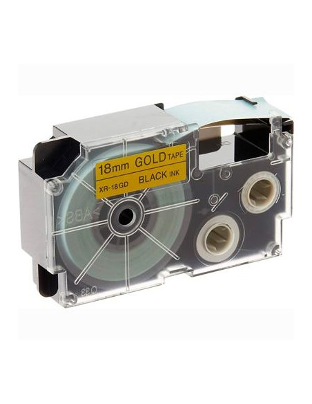 CASIO CINTA PARA ETIQUETADORA 8M X 18MM NEGROORO
