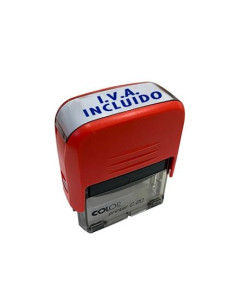 COLOP SELLO PRINTER C20 FORMULA  IVA INCLUIDO  ALMOHADILLA E20 14X38MM ROJO