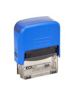 COLOP SELLO PRINTER C20 FORMULA  DEVOLUCIÓN  ALMOHADILLA E20 14X38MM AZUL