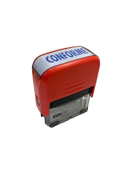COLOP SELLO PRINTER C20 FORMULA  CONFORME  ALMOHADILLA E20 14X38MM ROJO