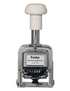 FOSKA SELLO NUMERADOR AUTOMATICO 5MM 6 BANDAS