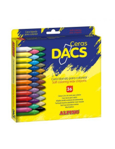 DACS CERAS DACS 55MM COLORES SURTIDOS ESTUCHE 36 UD