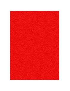 DISPLAST TAPAS ENCUADERNACIÓN A4 CARTÓN GOFRADO 900GR ROJO PAQUETE 50 UD