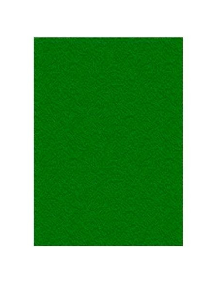 DISPLAST TAPAS ENCUADERNACIÓN A4 CARTON GOFRADO 900GR A4 VERDE PAQUETE 50 UD
